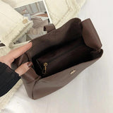 Vintage Soft Leather Bucket Bags Shoulder Bags Crossbody Bags