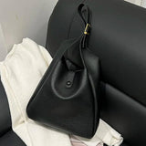 Vintage Soft Leather Bucket Bags Shoulder Bags Crossbody Bags