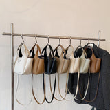 2pc/set Women's Handbags Casual Tote Bucket Ladies