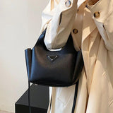2pc/set Women's Handbags Casual Tote Bucket Ladies