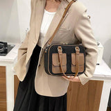 Women Large Capacity Travel Handbag Durable Fabric Shoulder Bag Casual Tote