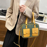 Women Large Capacity Travel Handbag Durable Fabric Shoulder Bag Casual Tote