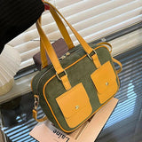Women Large Capacity Travel Handbag Durable Fabric Shoulder Bag Casual Tote
