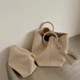 Shoulder Bags Women PU Leather Totes Large Capacity Bag Cross-body Handbags