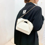 Women PU Leather Crossbody Shoulder Bags Lady Casual Small Chain Flap Bags