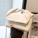 Women PU Leather Crossbody Shoulder Bags Lady Casual Small Chain Flap Bags