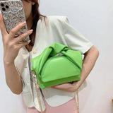 Women PU Leather Crossbody Shoulder Bags Lady Casual Small Chain Flap Bags