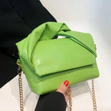 Women PU Leather Crossbody Shoulder Bags Lady Casual Small Chain Flap Bags