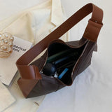 Women Solid Bucket Crossbody Bags Large PU Leather Shoulder Handbags