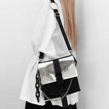 Acrylic Chain Crossbody Bag Street Shoulder Handbag