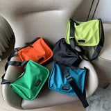 Waterproof Oxford Women Shoulder Bags with Wide Strap Crossbody Large Capacity