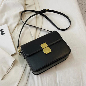 Vintage Small Flap Crossbody Bag for Women Classic Shoulder Handbag Purse
