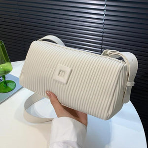 Women Pu Leather Handbags Ladies Green Shoulder Bag Boston Bags