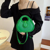 Small Handbags Pink Green Shoulder Bags Purses Crossbody Satchel Clutch