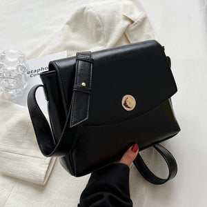 Casual Women Green Brown Underarm Bags Vintage Lady Armpit Bags Handbags