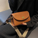 Women Saddle Bags Brown Shoulder Bags Retro Lady Messenger Bags