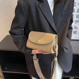 Women Saddle Bags Brown Shoulder Bags Retro Lady Messenger Bags