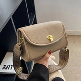 Women Saddle Bags Brown Shoulder Bags Retro Lady Messenger Bags