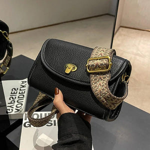 Women Saddle Bags Brown Shoulder Bags Retro Lady Messenger Bags