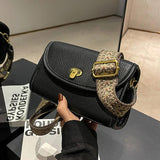 Women Saddle Bags Brown Shoulder Bags Retro Lady Messenger Bags