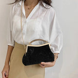 Women Bling Diamonds Evening Clutch Handbags And Purse