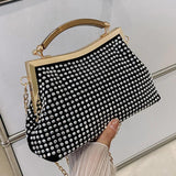 Women Bling Diamonds Evening Clutch Handbags And Purse