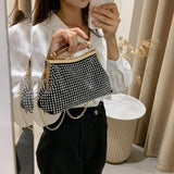 Women Bling Diamonds Evening Clutch Handbags And Purse