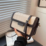 Small Square Shoulder Bag for Women