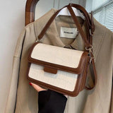 Small Square Shoulder Bag for Women