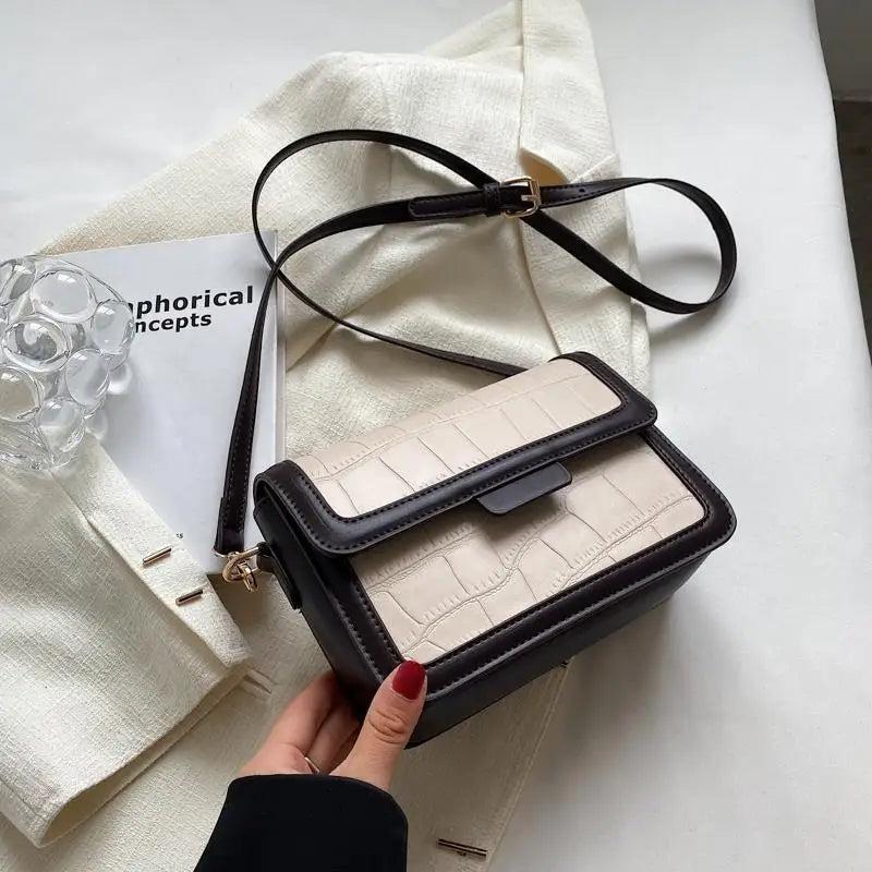 Small Square Shoulder Bag for Women