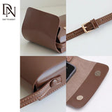 Women's Mini Shoulder Bag PU Leather Crossbody Handbag Phone Vintage Purse
