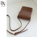 Women's Mini Shoulder Bag PU Leather Crossbody Handbag Phone Vintage Purse