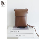 Women's Mini Shoulder Bag PU Leather Crossbody Handbag Phone Vintage Purse