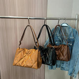 Winter Trends Warm Cotton Padded Crossbody Bag