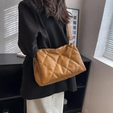 Winter Trends Warm Cotton Padded Crossbody Bag