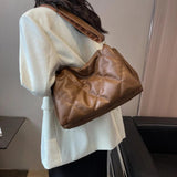 Winter Trends Warm Cotton Padded Crossbody Bag
