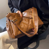 Winter Trends Warm Cotton Padded Crossbody Bag