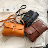 PU Leather Totes Shoulder Bag Spring Flap Crossbody Female Handbags