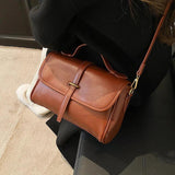 PU Leather Totes Shoulder Bag Spring Flap Crossbody Female Handbags