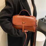 PU Leather Totes Shoulder Bag Spring Flap Crossbody Female Handbags