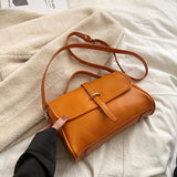 PU Leather Totes Shoulder Bag Spring Flap Crossbody Female Handbags