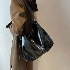 Casual Women Large Capacity Shoulder Bags Vintage Female Green Big Totes Crossbo