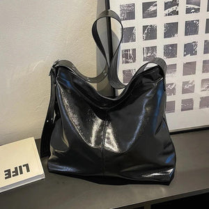 Casual Women Large Capacity Shoulder Bags Vintage Female Green Big Totes Crossbo