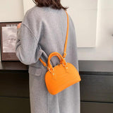 Women Shell Bag Print Leather Handbag And Purses Female Shoulder Bags Clutch