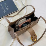 Retro Women Green Armpit Bags Totes Female Soft Leather Axillary Bags