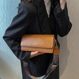 Retro Women Leather Shoulder Bags Underarm Bags Clutch Handbags
