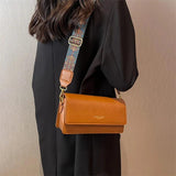 Retro Women Leather Shoulder Bags Underarm Bags Clutch Handbags