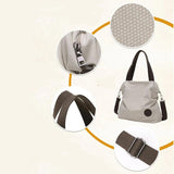 Vintage Canvas Shoulder Bag Women Handbags Ladies Hand Bag Tote Casual Female