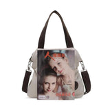 Vintage Canvas Shoulder Bag Women Handbags Ladies Hand Bag Tote Casual Female