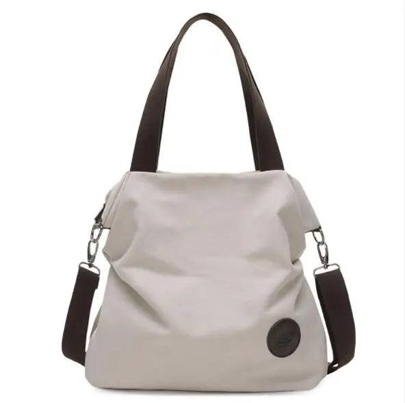 Vintage Canvas Shoulder Bag Women Handbags Ladies Hand Bag Tote Casual Female